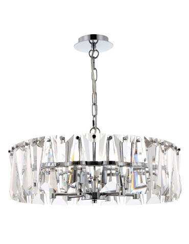 Maytoni Puntes 6xE14 60W pendant MOD043PL-06CH chrome