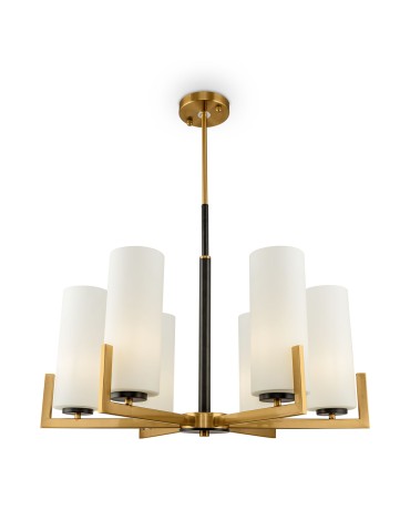 Maytoni Fortano Chandelier E27 6x40W Brass MOD089PL-06BS