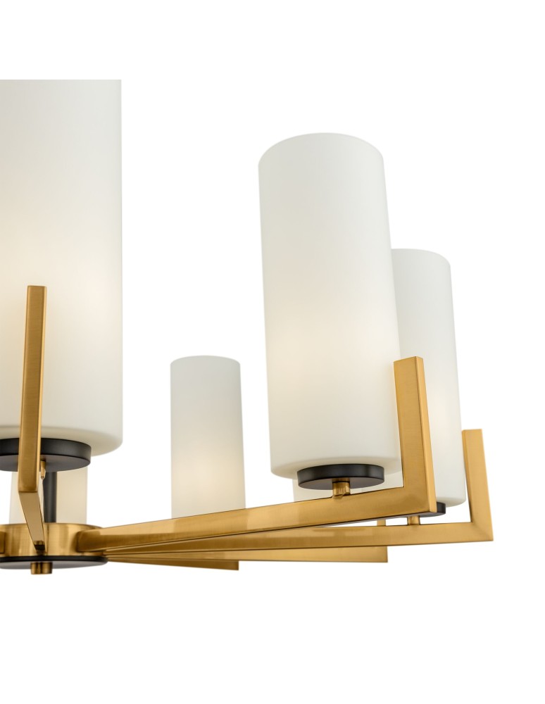 Modern chandeliers - Maytoni Fortano Chandelier E27 10x40W Brass MOD089PL-10BS - product kolory-swiatla.pl 2