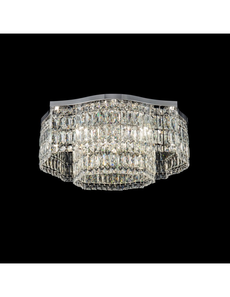 Ceiling lamps with crystals - Maytoni Dune 10xE14 60W ceiling DIA005CL-10CH chrome - product kolory-swiatla.pl 2