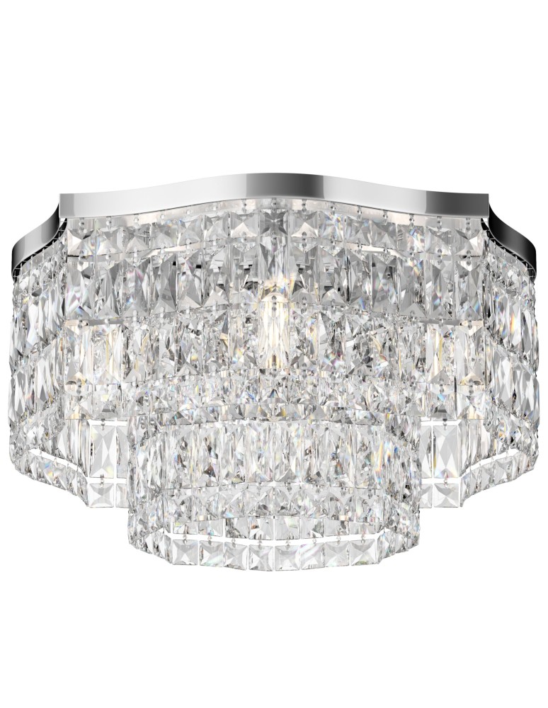 Ceiling lamps with crystals - Maytoni Dune 6xE14 60W ceiling DIA005CL-06CH chrome - product kolory-swiatla.pl 1