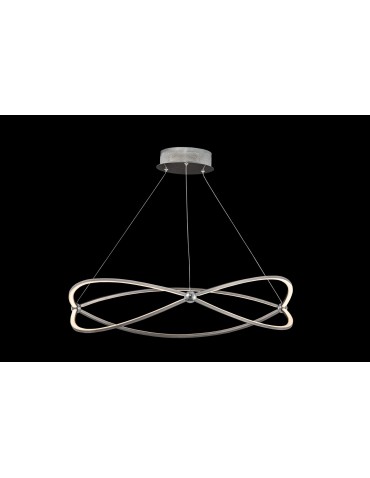 Maytoni Weave Wisząca LED 55.8W 3000K 3400lm Nikiel  MOD062PL-L56CH3K - produkt 2