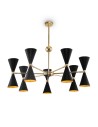 Maytoni Vesper Pendant E14 14x40W Black Gold MOD108PL-14GB