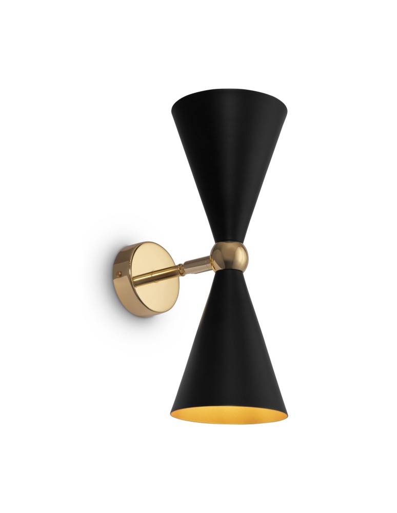 Wall lamps - Maytoni Vesper Wall E14 2x40W Black Gold MOD108WL-02GB - product kolory-swiatla.pl 1