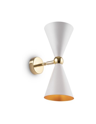 Maytoni Vesper Wall Mounted E14 2x40W White Gold MOD108WL-02WG