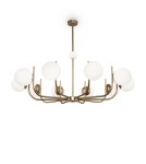 Modern chandeliers - Maytoni Rendez-vous Pendant E14 10x40W Brass MOD109PL-10BS - product 1