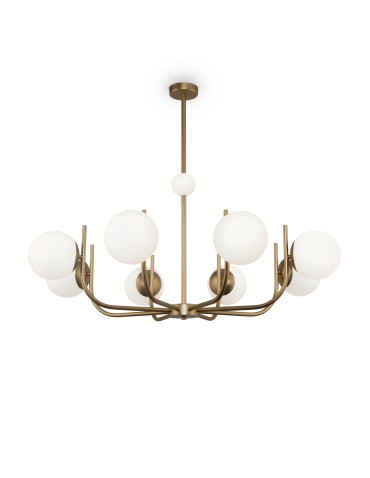 Maytoni Rendez-vous Pendant E14 8x40W Brass MOD109PL-08BS