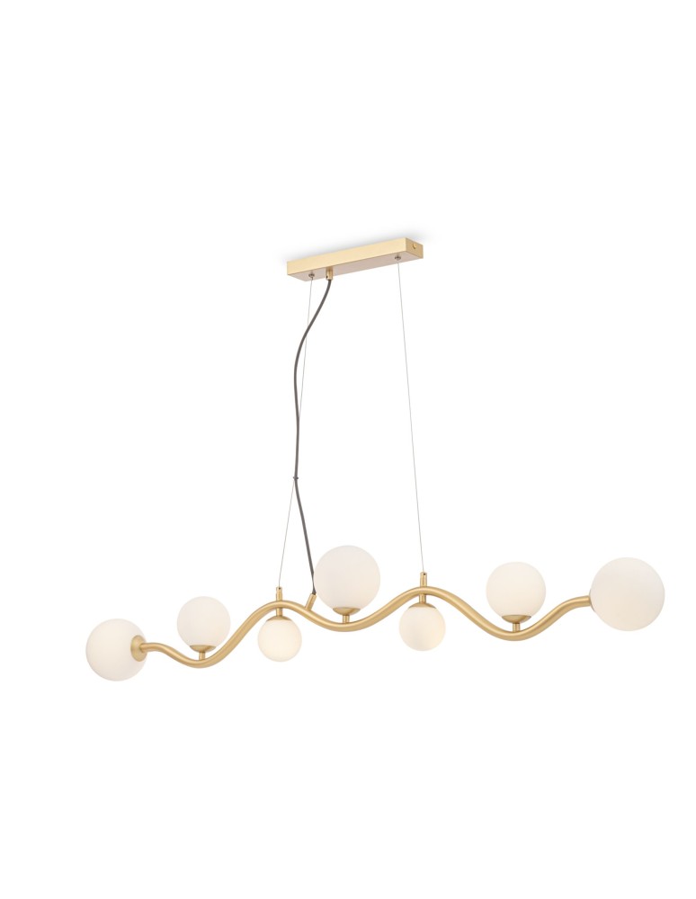 Maytoni Uva Wisząca G9 7x28W   Złoty  MOD059PL-07G