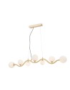 Maytoni Uva Wisząca G9 7x28W   Złoty  MOD059PL-07G