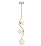 Maytoni Uva Wisząca G9 3x28W   Złoty  MOD059PL-03G