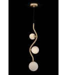 Maytoni Uva Wisząca G9 3x28W   Złoty  MOD059PL-03G