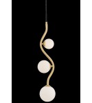 Maytoni Uva Wisząca G9 3x28W   Złoty  MOD059PL-03G