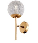 Wall lamps spheres - Maytoni Ligero Wall Mounted E27 1x40W Brass MOD061WL-01BS - product 1