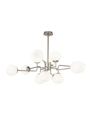 Maytoni Erich 12xE14 40W chandelier MOD221-PL-12-N nickel