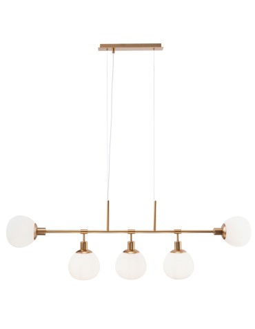Maytoni Erich 5xE14 40W pendant MOD221-PL-05-G brass