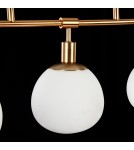 Pendant lamps spheres - Maytoni Erich 5xE14 40W pendant MOD221-PL-05-G brass - product 6