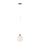 Brass-colored pendant lamps - Maytoni Erich 1xE14 40W pendant MOD221-PL-01-G brass - product 1