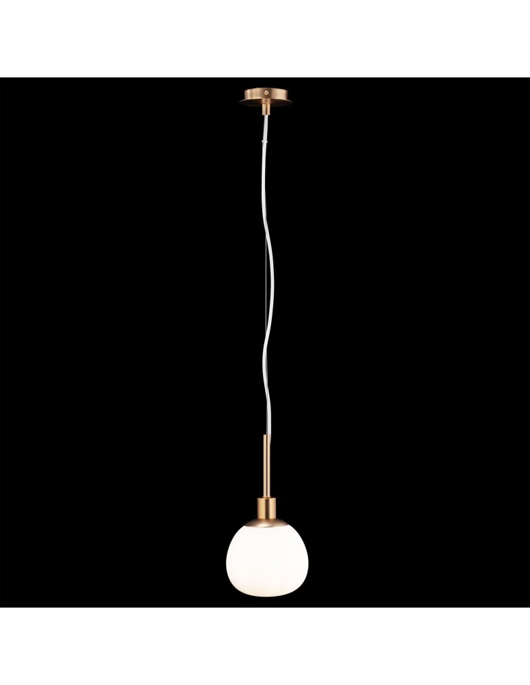Brass-colored pendant lamps - Maytoni Erich 1xE14 40W pendant MOD221-PL-01-G brass - product kolory-swiatla.pl 2