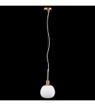 Brass-colored pendant lamps - Maytoni Erich 1xE14 40W pendant MOD221-PL-01-G brass - product 4