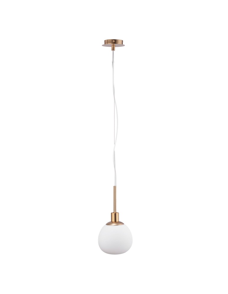 Brass-colored pendant lamps - Maytoni Erich 1xE14 40W pendant MOD221-PL-01-G brass - product kolory-swiatla.pl 5