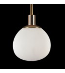Brass-colored pendant lamps - Maytoni Erich 1xE14 40W pendant MOD221-PL-01-G brass - product 7