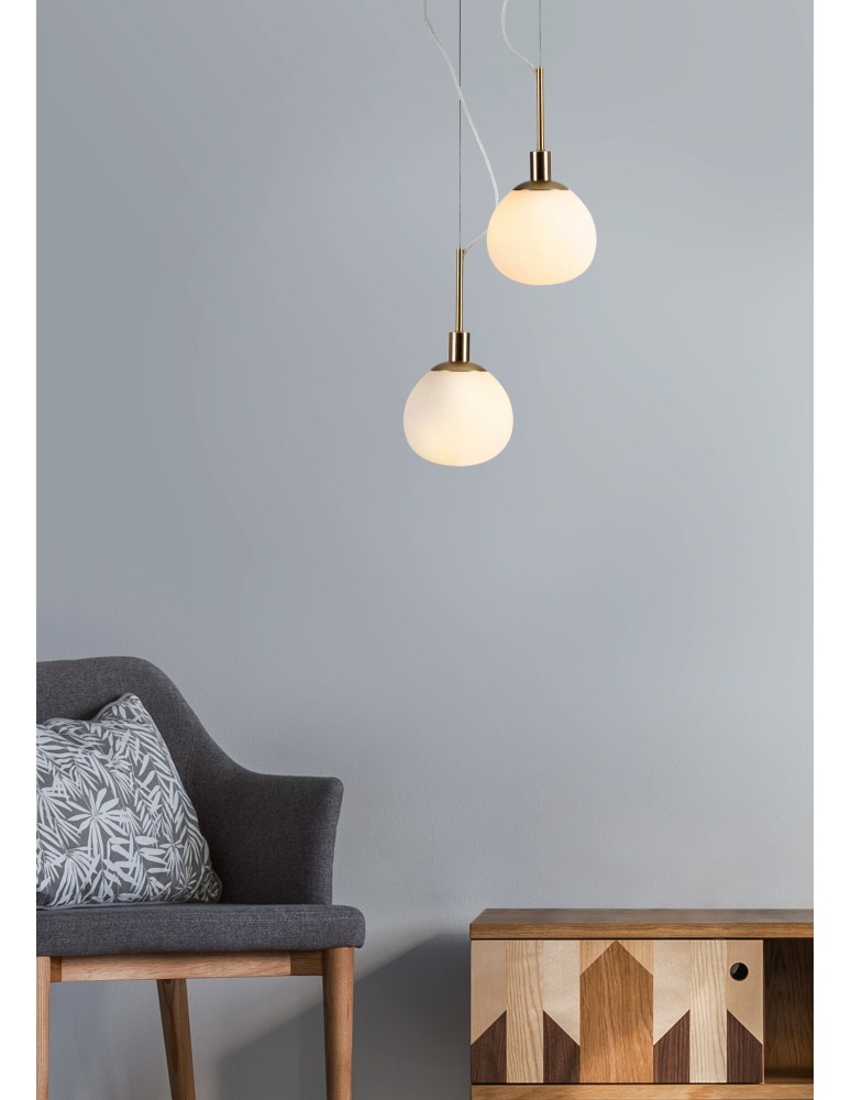 Pendant lamps - Maytoni Erich 1xE14 40W pendant MOD221-PL-01-N nickel - product kolory-swiatla.pl 3