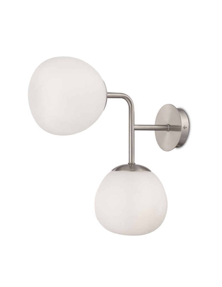 Wall lamps spheres - Maytoni Erich 2xE14 40W wall lamp MOD221-WL-02-N nickel - product kolory-swiatla.pl 1