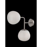 Wall lamps spheres - Maytoni Erich 2xE14 40W wall lamp MOD221-WL-02-N nickel - product 2