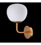 Wall lamps spheres - Maytoni Erich 1xE14 40W wall lamp MOD221-WL-01-G brass - product 3