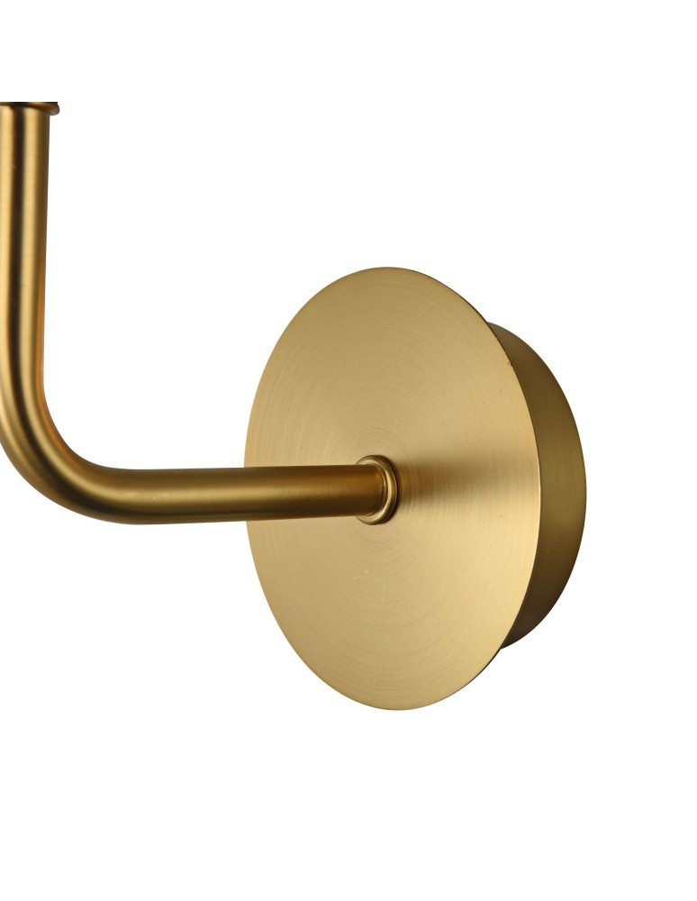 Wall lamps spheres - Maytoni Erich 1xE14 40W wall lamp MOD221-WL-01-G brass - product kolory-swiatla.pl 5