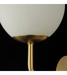 Wall lamps spheres - Maytoni Erich 1xE14 40W wall lamp MOD221-WL-01-G brass - product 6