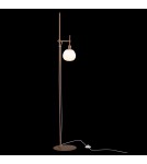 Floor lamps - Maytoni Erich 1xE14 40W floor lamp MOD221-FL-01-G brass - product 2