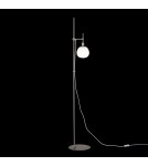 Floor lamps - Maytoni Erich 1xE14 40W floor lamp MOD221-FL-01-N nickel - product 2