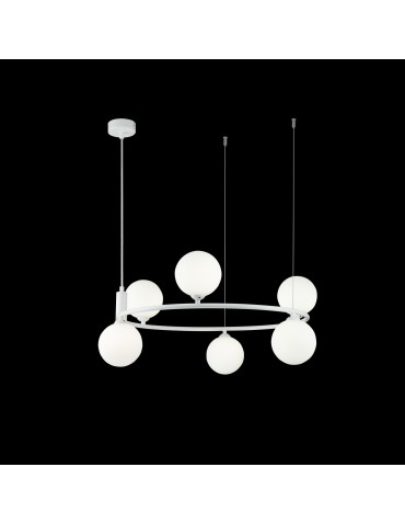 Maytoni Ring 6xG9 25W pendant MOD013PL-06W white - product 2