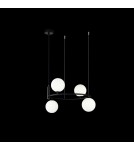 Pendant lamps - Maytoni Ring 4xG9 25W pendant MOD013PL-04B black - product 2