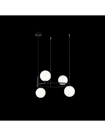 Maytoni Ring 4xG9 25W pendant MOD013PL-04B black - product 2