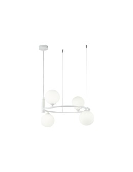 Maytoni Ring 4xG9 25W wisząca MOD013PL-04W biały
