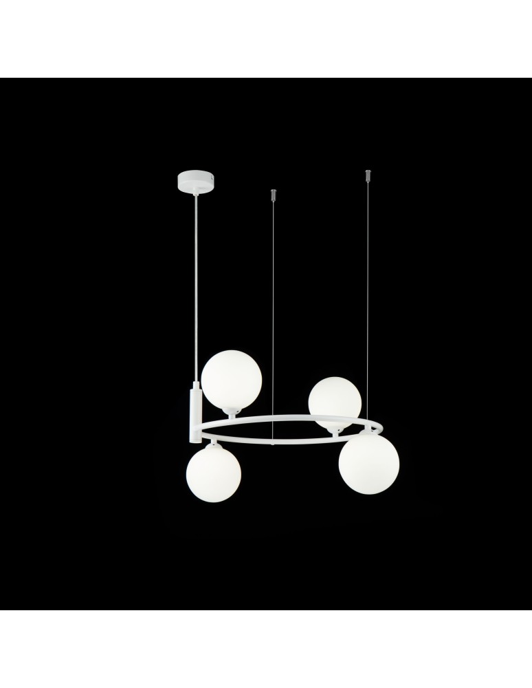Pendant lamps - Maytoni Ring 4xG9 25W pendant MOD013PL-04W white - product kolory-swiatla.pl 2