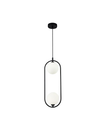 Maytoni Ring 2xG9 25W pendant MOD013PL-02B black
