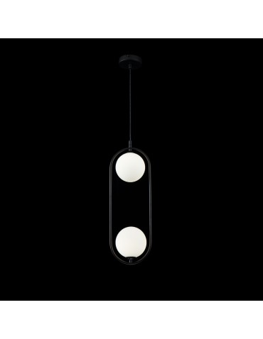 Maytoni Ring 2xG9 25W pendant MOD013PL-02B black - product 2