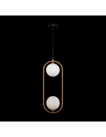 Maytoni Ring Wisząca G9 2x25W   Mosiądz  MOD013PL-02BS - produkt 2