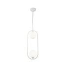 Pendant lamps - Maytoni Ring 2xG9 25W pendant MOD013PL-02W white - product 1