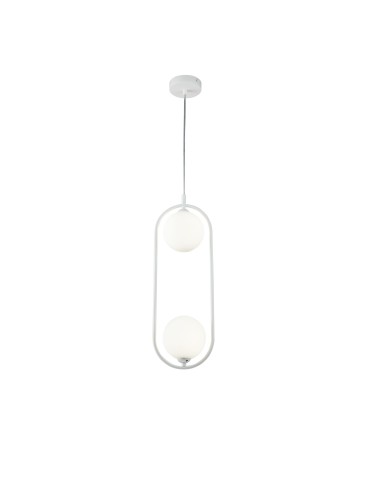 Maytoni Ring 2xG9 25W pendant MOD013PL-02W white