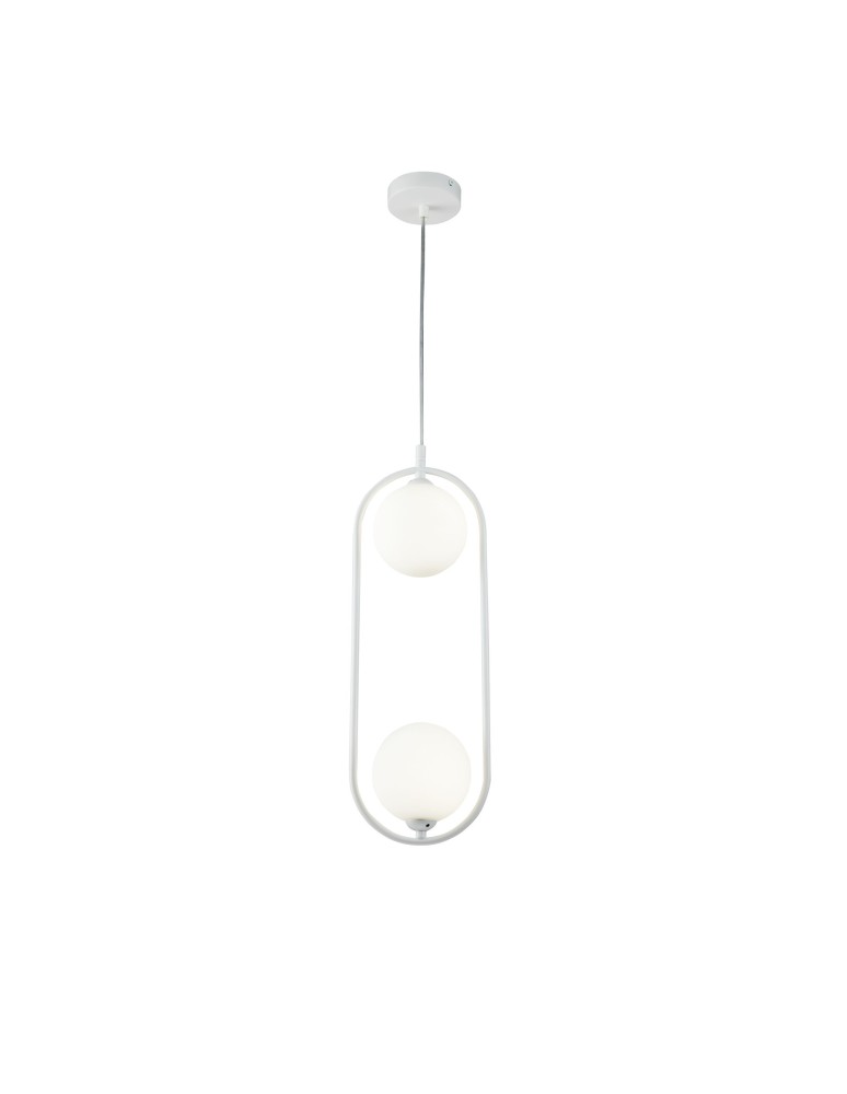 Pendant lamps - Maytoni Ring 2xG9 25W pendant MOD013PL-02W white - product kolory-swiatla.pl 1