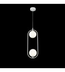 Pendant lamps - Maytoni Ring 2xG9 25W pendant MOD013PL-02W white - product 2
