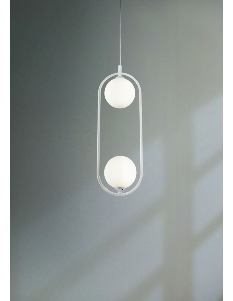 Pendant lamps - Maytoni Ring 2xG9 25W pendant MOD013PL-02W white - product kolory-swiatla.pl 3