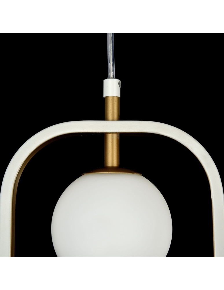Pendant lamps - Maytoni Avola 1xG9 40W pendant MOD431-PL-01-WG white and gold - product kolory-swiatla.pl 6
