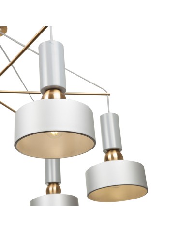 Maytoni Void 6xE14 40W wisząca MOD030PL-06GR szary - produkt 2