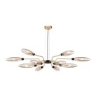 Modern chandeliers - Maytoni Ventura 12xG9 28W pendant MOD012CL-12G matte gold - product 1