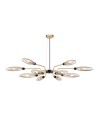 Maytoni Ventura 12xG9 28W pendant MOD012CL-12G matte gold